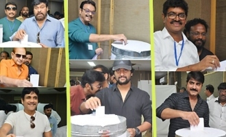 Celebs Cast Their Votes @ MAA Elections 2019 (Set-01)