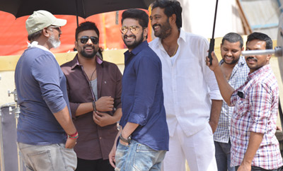 Celebs @ Nara Rohit's 'Balakrishnudu' Sets