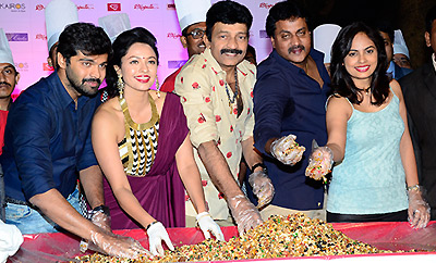 Celebs @ Daspalla Hotel Cake Mixing Event