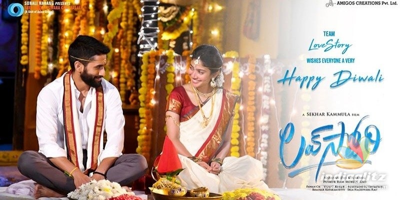 Love Story: Naga Chaitanya, Sai Pallavi look dazzling in Diwali poster