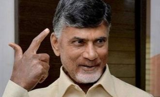 Chandrababu Naidu's new look out!