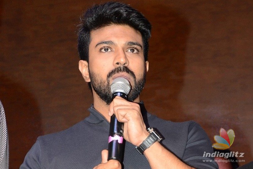 Ram Charan hails Chirus value system at Rangasthalam event