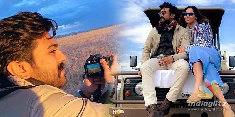 Charan, wife indulge in safaris & all