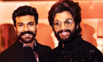 Ram Charan, Allu Arjun share vibes over a hamper