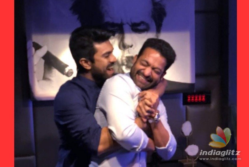 Mahesh, Charan post for their friend