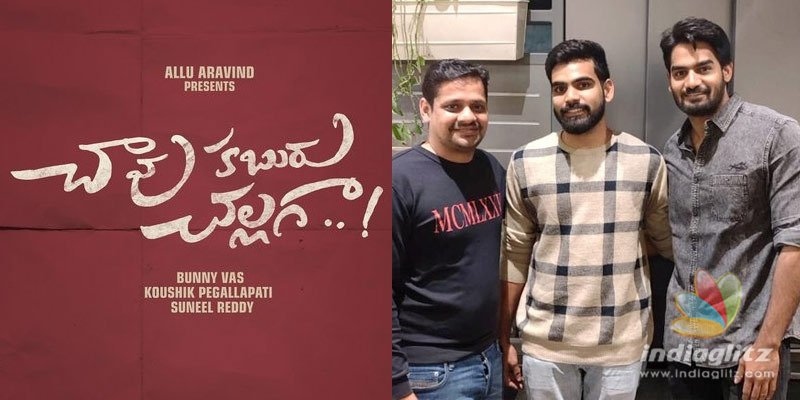 Kartikeya to do Chaavu Kaburu Challaga with Allu Aravind