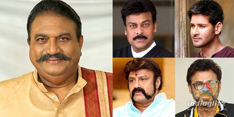 Chiranjeevi, Mahesh Babu, Balakrishna, Venkatesh & others condole Jayaprakashs death