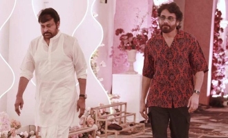 Chiranjeevi, Nagarjuna grace Kalyan Jewellers MD Kalyanaraman's Dasara celebrations at Thiruchur