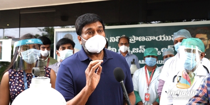 Chiranjeevi announces oxygen banks in various districts