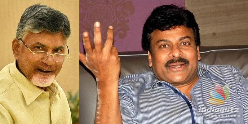 Chiranjeevi praises political rival  Naidu to skies!