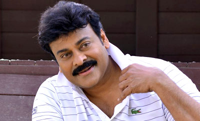 Chiranjeevi is watching the movie