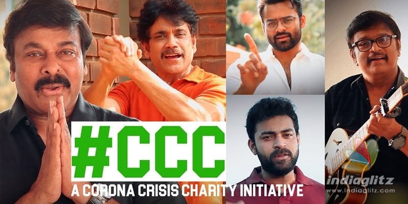 Chiru, Nag, two other Mega heroes feature in awareness song