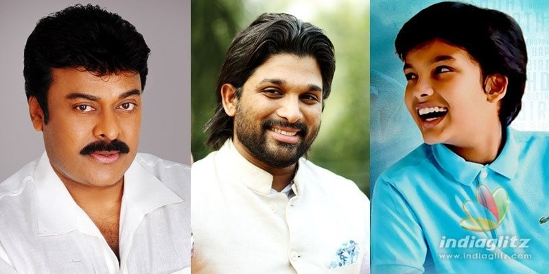 Chiranjeevi wishes Allu Arjun & Akiran Nandan like never before!