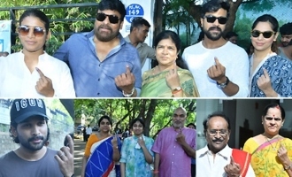 Celebs Cast Their Votes