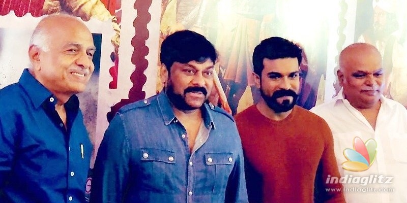 Chiranjeevi, Charan speak at Chennai event