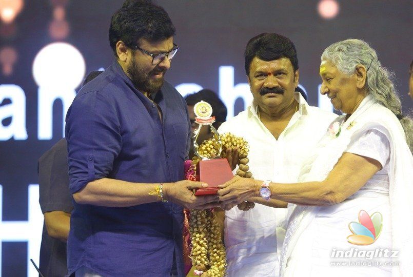 Would have declined award but for her: Chiranjeevi