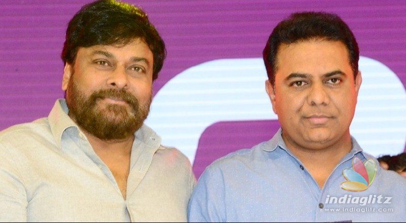 Chiranjeevi hails KTR, Boyapati & announces new project