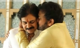 Pic Talk: Chiranjeevi, Pawan Kalyan share a rare moment