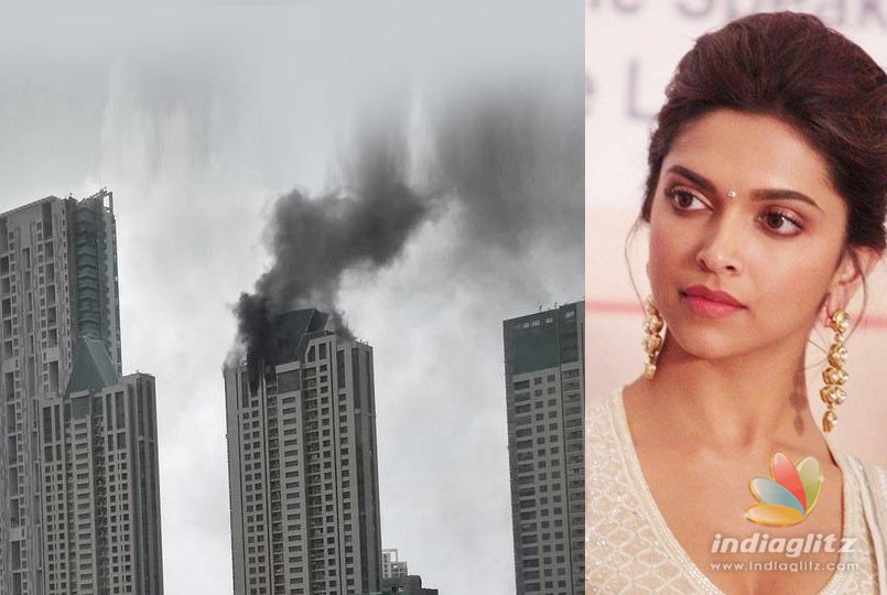 Breaking! Fire accident in Deepika Padukones building