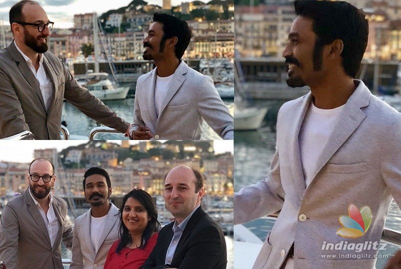 Dhanush promotes his Hollywood flick at Cannes