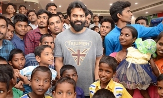 Sai Dharam Tej Arranged Special Show Of 'Avengers' For Orphan Kids