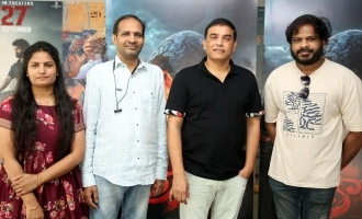 Producer Dil Raju releases Trikala title poster