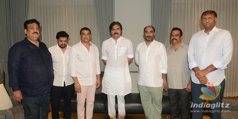 Dil Raju, others call on Pawan Kalyan