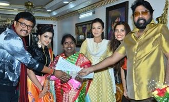 Ex MLA Venkata Rao felicitates Singer Baby