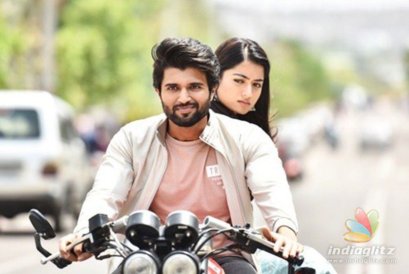 Geetha Govindam scenes leaked; Deverakonda hurt