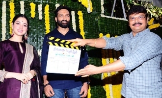 Gopichand, Tamannaah New Movie Launch