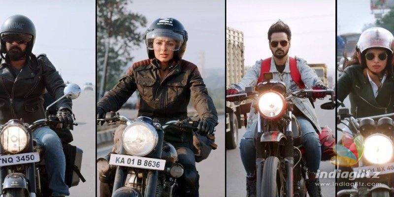 Idhe Maa Katha Trailer: Four racers jet off to Ladakh