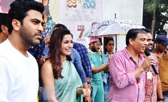 'Jaanu' Team At Raghu Engineering College, Vizag