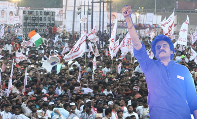 Pawan Kalyan's Janasena Formation Day @ Guntur