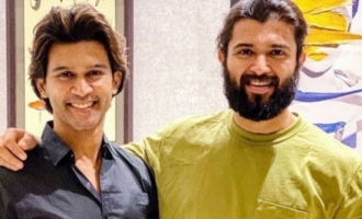 Viral Pics Abhijeet spends time with Vijay Deverakonda