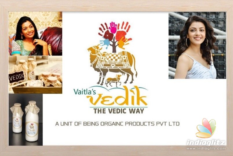 Kajal launches first product of Roopa Vaitla’s Vedik