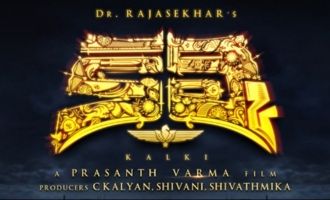 Dr. Rajasekhar's movie with Prasanth Varma titled 'Kalki'