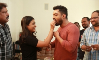 Kalyan Ram Birthday Celebration on NKR 16 Sets