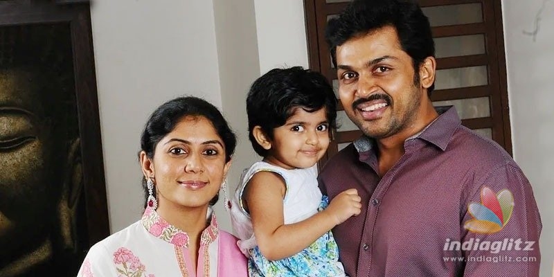 Karthi blessed with a baby boy!