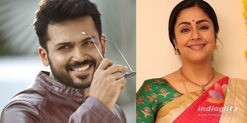 Karthi-Jyothikas movie goes on floors