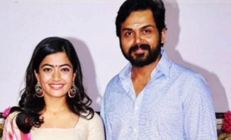 Karthi, Rashmika Mandanna are relieved as 'Sulthan' shoot is done