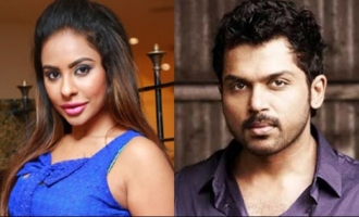 Don't give useless suggestions, Sri Reddy tells Karthi