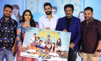 'బాయ్స్' ఫస్ట్ లుక్ పోస్టర్ ను విడుదల చేసిన హీరో కార్తికేయ