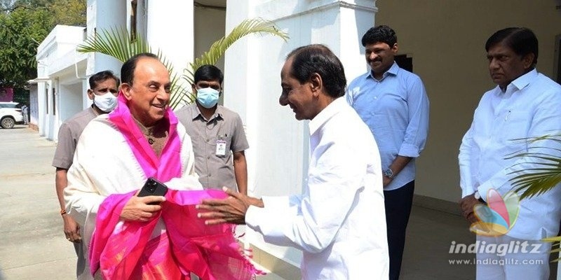 KCR calls on controversial BJP MP