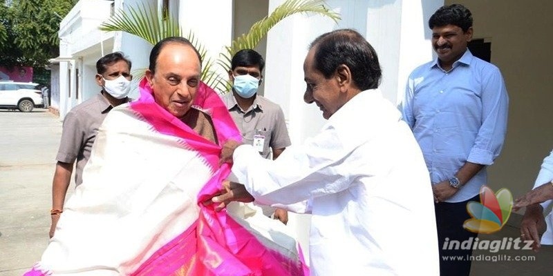 KCR calls on controversial BJP MP