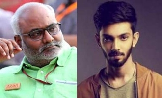 RRR song MM Keeravani lauds Anirudhs talent