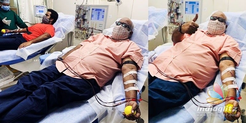 Keeravani, son donate plasma; SS Rajamouli makes a statement