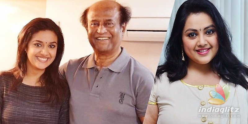 Keerthy, Meena in Rajinikanths film raises expectations