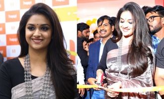 Keerthy Suresh Launches Happi Mobiles Stores In Guntur