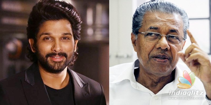 Kerala CM thanks Allu Arjun