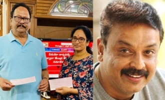 Krishnam Raju's family, Naresh donate Rs 10 lakh each